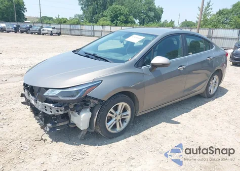 2017 Chevrolet Cruze Lt Auto из США, поврежденный, VIN 1G1BE5SM8H7159108